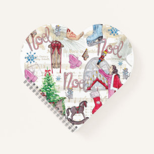 Christmas Fairy Tale watercolor Notebook