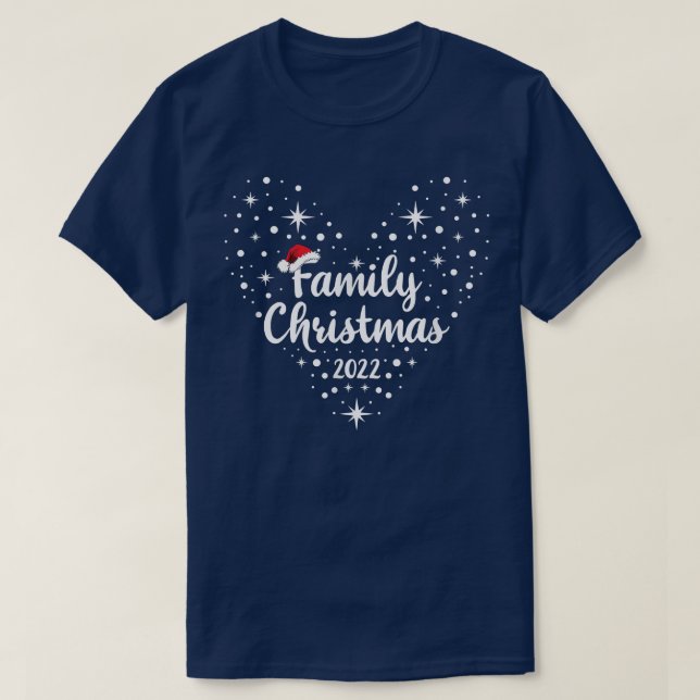 Christmas Family 2022 Cute Family Christmas 2022  T-Shirt (Design Front)
