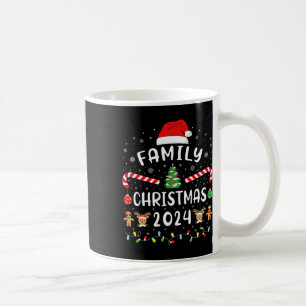 Christmas Family 2024 Elf Squad Santa Xmas Holiday Coffee Mug