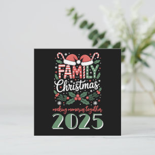 Christmas: Family Christmas 2025 Matching Outfit Invitation