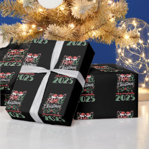 Christmas: Family Christmas 2025 Matching Outfit Wrapping Paper