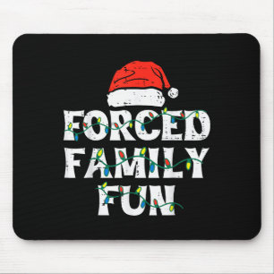 Christmas Family Funny Xmas Match Men Women Kids Mouse Pad