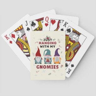 Christmas Family Games Hanging with My Gnomies Playing Cards