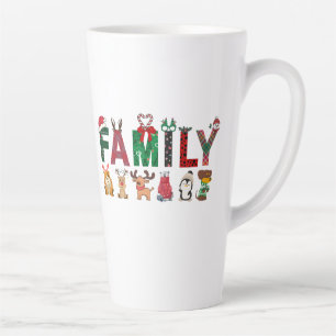 Christmas Family Matching Shirts   holiday family  Latte Mug