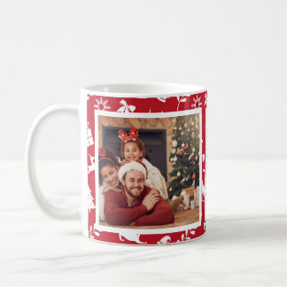 Christmas Family Photo Collage Personalised Coffee Mug