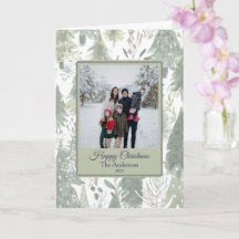 Christmas Family Photo Greeting Card