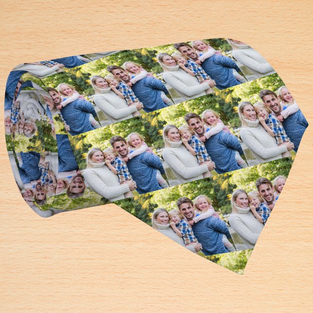 Christmas Family Photo Personalised  Tie (Creator Uploaded)