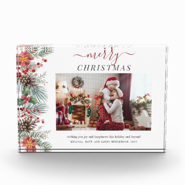 Christmas Family Photo Script Berries (Front)