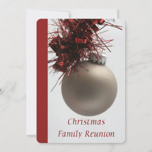 Christmas Family Reunion Invitation