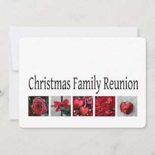 Christmas Family Reunion Invitation