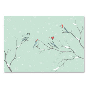 Christmas Family Table Card