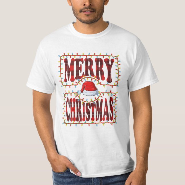 Christmas Family Xmas Pajama T-Shirt (Front)