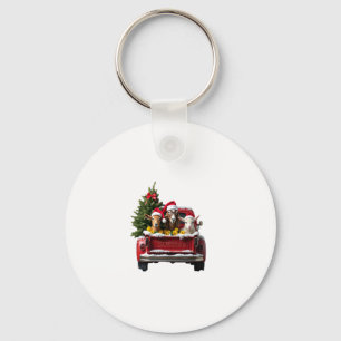 Christmas Farm Key Ring