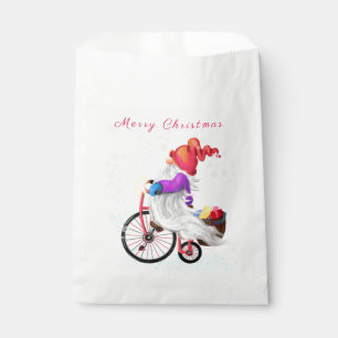 Christmas Favour Bag Gnome with Gifts