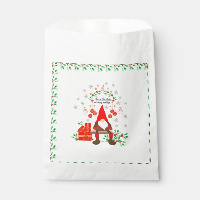Christmas favour bags (Front)