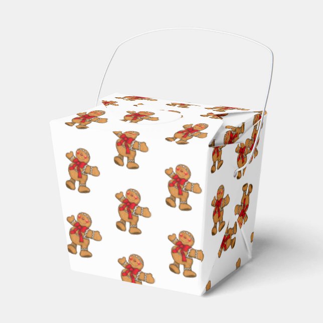 Christmas Favour Box (Front Side)