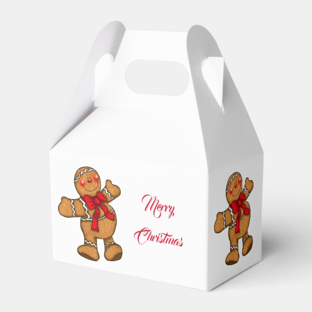 Christmas Favour Box (Front Side)