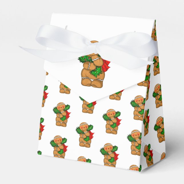 Christmas Favour Box (Front Side)