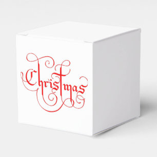 CHRISTMAS FAVOUR BOX