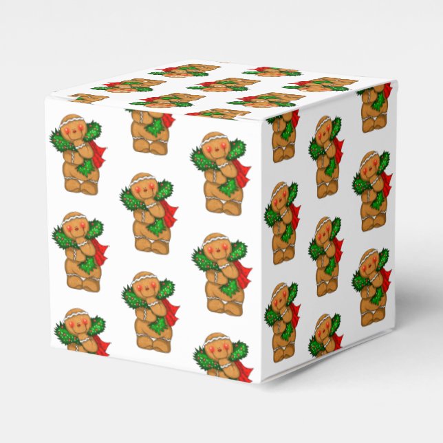 Christmas Favour Box (Front Side)