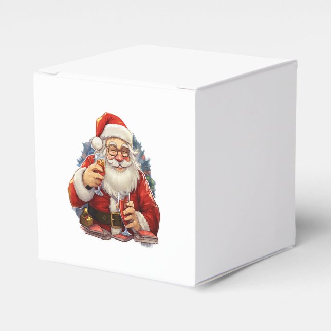 Christmas Favour Box (Front Side)