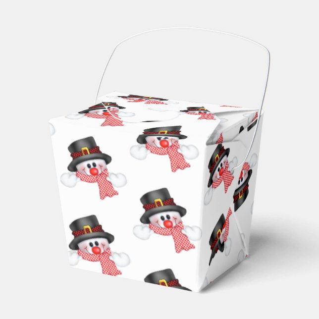 Christmas Favour Box (Front Side)