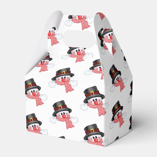 Christmas Favour Box (Front Side)