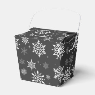 Christmas Favour Box Snowflakes