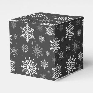 Christmas Favour Box Snowflakes