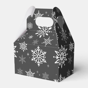 Christmas Favour Box Snowflakes