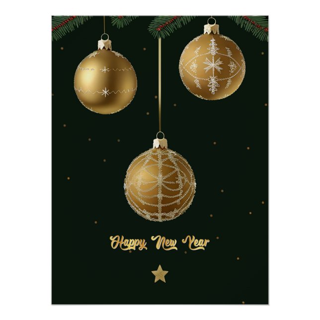 Christmas Festive Holiday Decorations (Front)