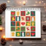 Christmas Festive Holiday Season San Francisco, CA Calendar<br><div class="desc">Sergio San Francisco, CA, Celebrate the joy of the season with this festive holiday design, created to capture the warmth, charm, and beauty of Christmas traditions. The artwork combines timeless seasonal elements with a cheerful and modern aesthetic, making it perfect for those who love spreading holiday cheer. Its elegant style...</div>