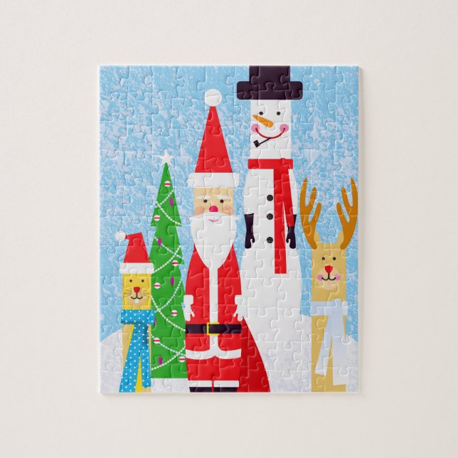 Christmas Figures Jigsaw Puzzle (Vertical)