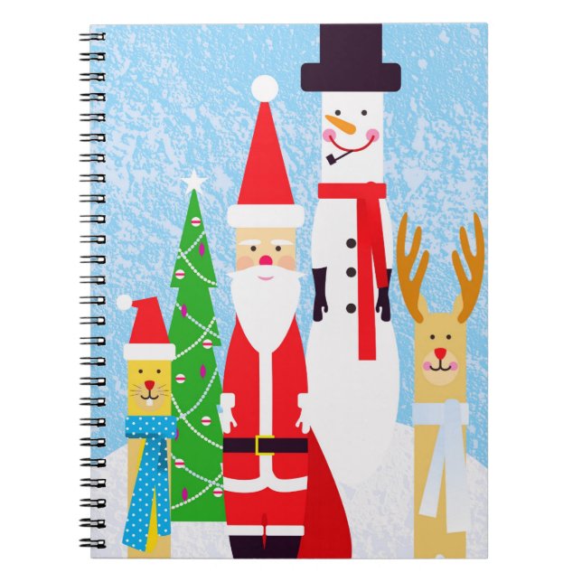 Christmas Figures Notebook (Front)
