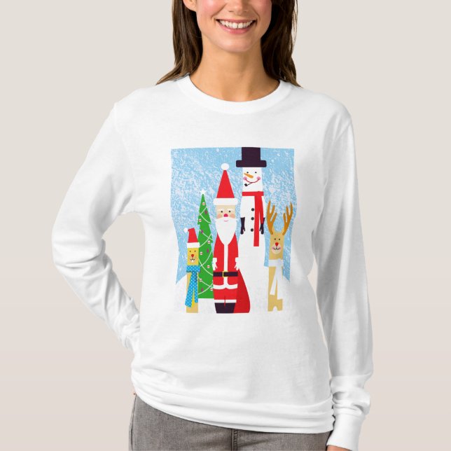 Christmas Figures T-Shirt (Front)