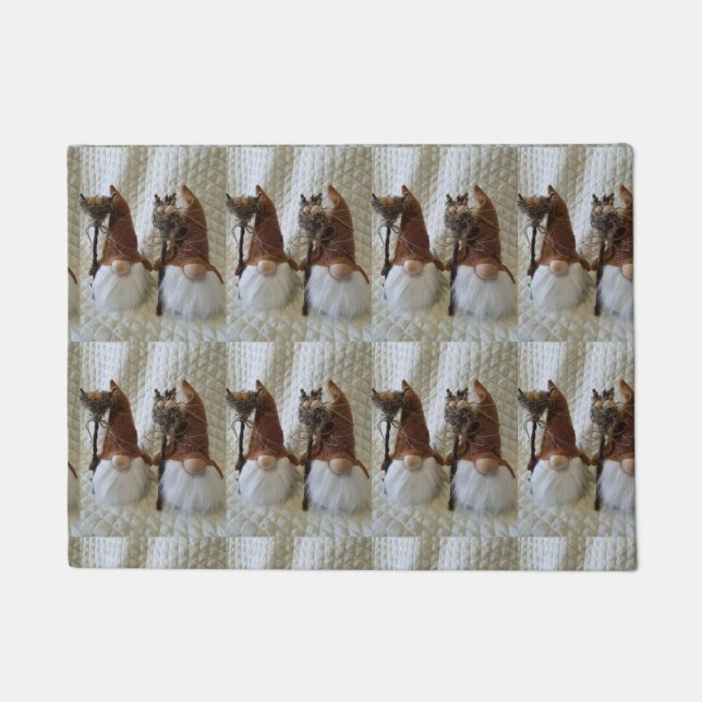 **CHRISTMAS FINNISH GNOMES** DOORMAT (Front)