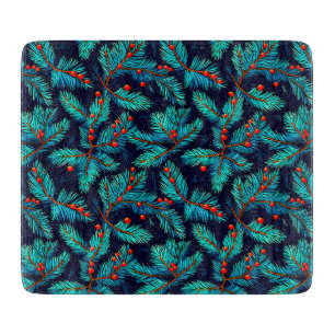 Christmas Fir Branch Pattern-82397 Cutting Board