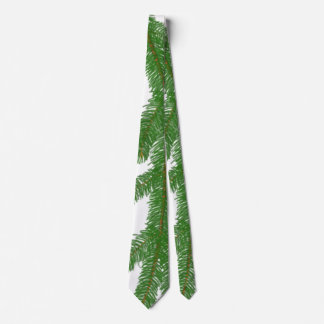 Christmas Fir Tree Branches Tie