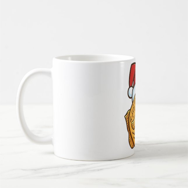 Christmas fish coffee mug (Left)
