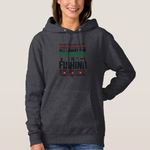 Christmas Fishing Ugly Sweater Design