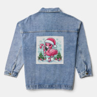 Christmas Flamingo Sublimation Clipart-10424