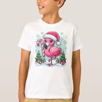 Christmas Flamingo Sublimation Clipart