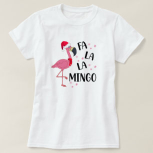Christmas Flamingo T-Shirt