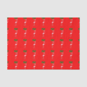 Christmas Flamingo Tissue Paper