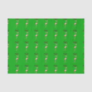 Christmas Flamingo Tissue Paper