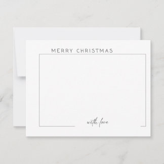 Christmas Flat Card