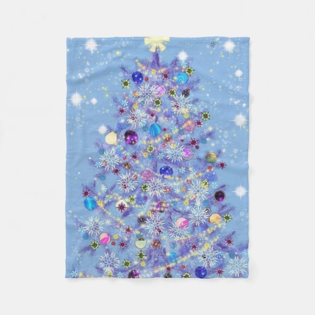 Christmas Fleece Blanket (Front)