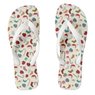 Christmas Flip-Flops Thongs