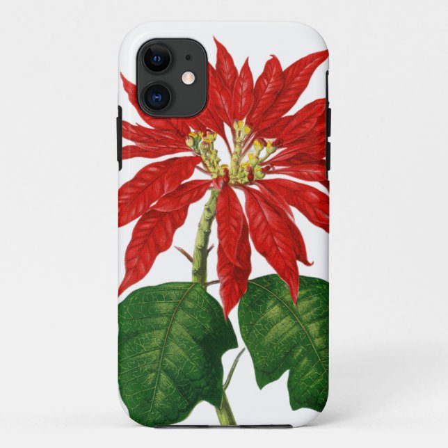 Christmas flower Case-Mate iPhone case (Back)
