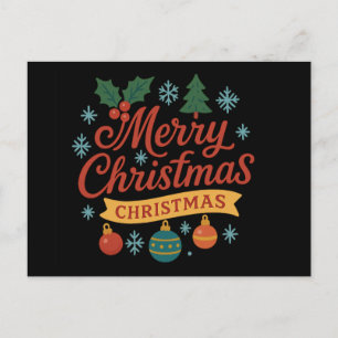 christmas Folded Holiday Card